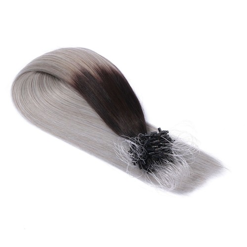 Micro ring loop - loop, 1b/silver