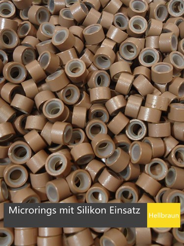 Microrings hellbraun mit - 50,