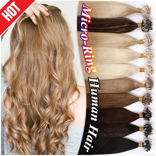 Nano remy echthaar microring - remy,