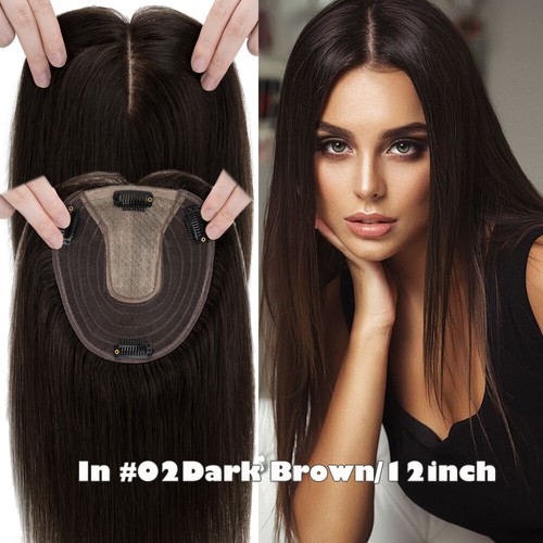 Damen echthaar topper - damen, toupee