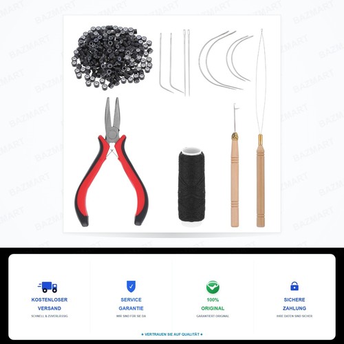 Microring extensions echthaar - microring,